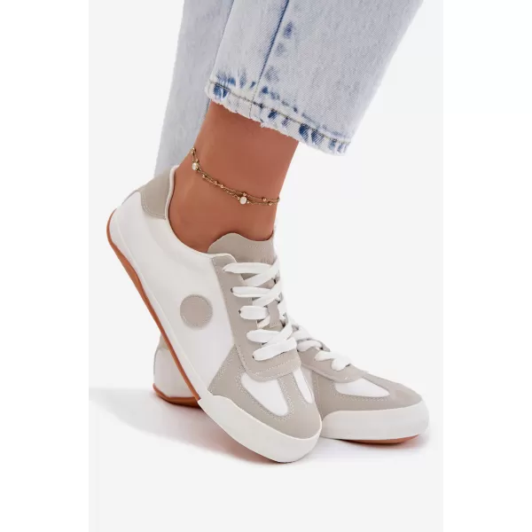  Дамски кецове BIG STAR SHOES TT274145 БЯЛО 
