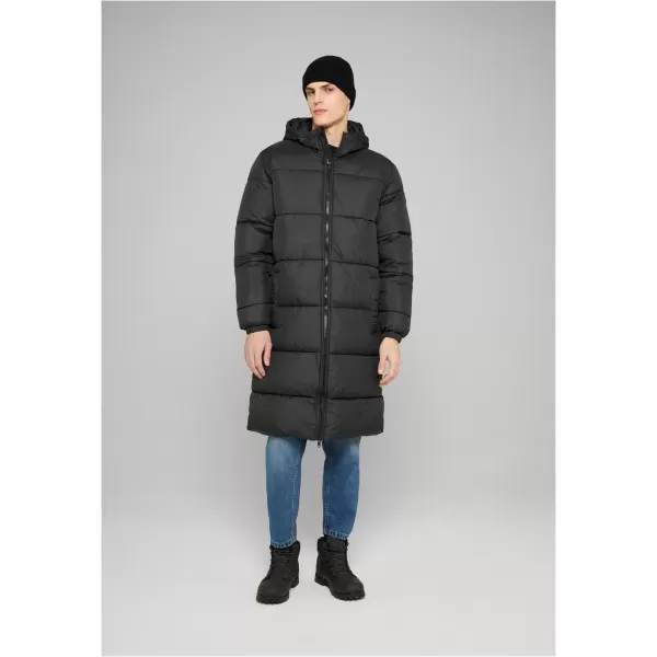  Мъжко ватирано палто URBAN CLASSICS TB8705-00007 ЧЕРЕН 