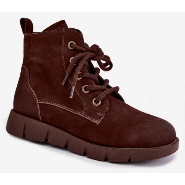  Дамски обувки VINCEZA 67040 ШОКОЛАД 