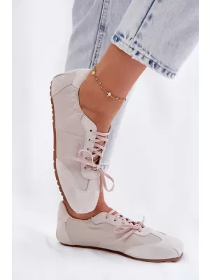Дамски кецове BIG STAR SHOES TT274599 БЕЖОВО