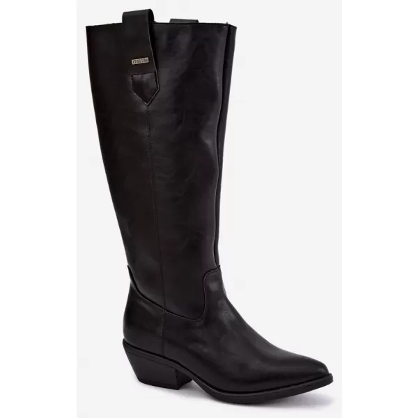  Дамски боти BIG STAR SHOES UU274521 ЧЕРЕН 