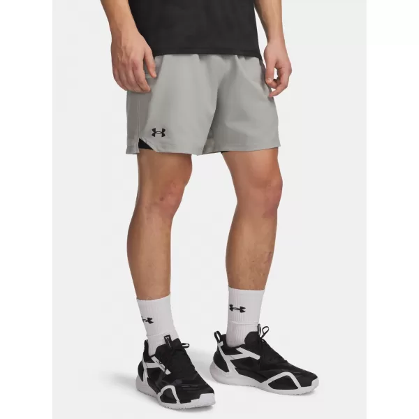  Мъжки шорти UNDER ARMOUR VANISH WOVEN 6IN SHORTS 1373718-069 СИВО 