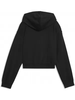 Детски суичър PUMA ESS 2 COLOR NO. 1 LOGO SHORT LENGTH HOOD 68607255 ПУМА ЧЕРНО/СВЕТЛА ЛАВАНДУЛА