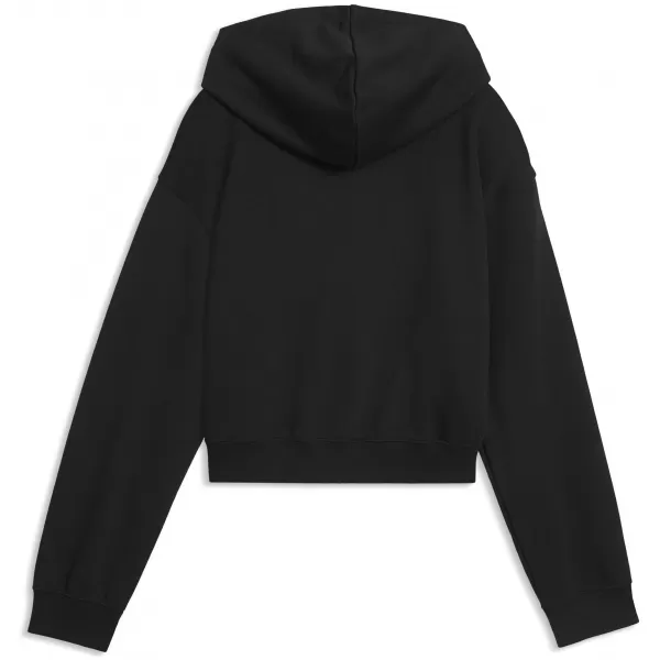  Детски суичър PUMA ESS 2 COLOR NO. 1 LOGO SHORT LENGTH HOOD 68607255 ПУМА ЧЕРНО/СВЕТЛА ЛАВАНДУЛА 