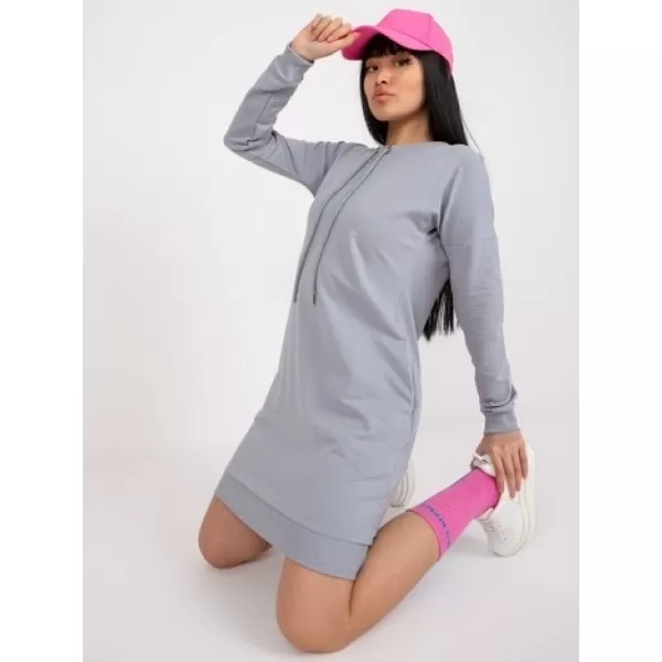  Рокля BASIC FEEL GOOD AP-SK-A-006.73 СИВО 