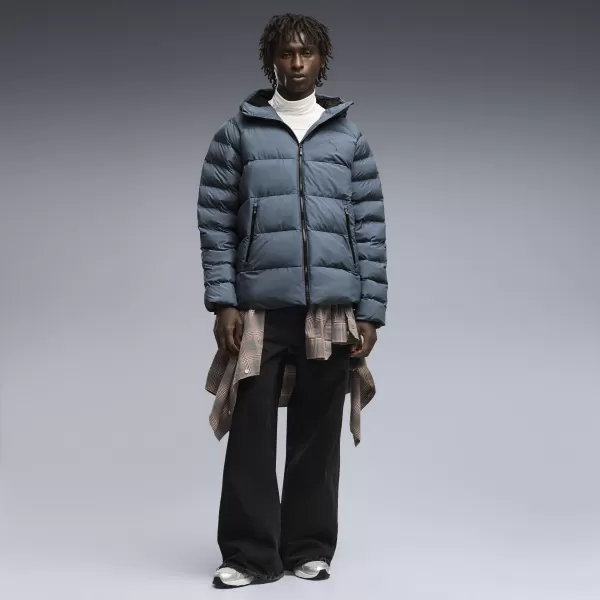 Мъжко яке PUMA MONO HOODED JACKET 68836737 ВЕЧЕРНО СИНЬО 
