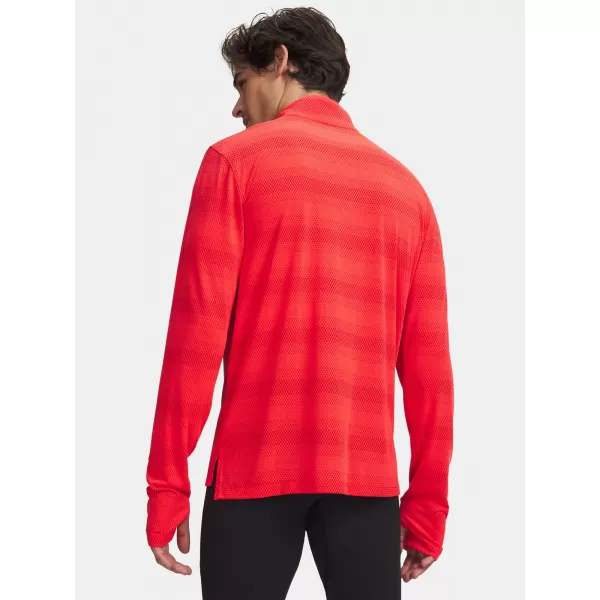  Мъжка тениска UNDER ARMOUR VELOCITI 1/4 ZIP 6010887-713 ЧЕРВЕНО 