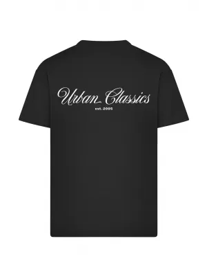 Мъжка тениска URBAN CLASSICS TB8757 ЧЕРЕН