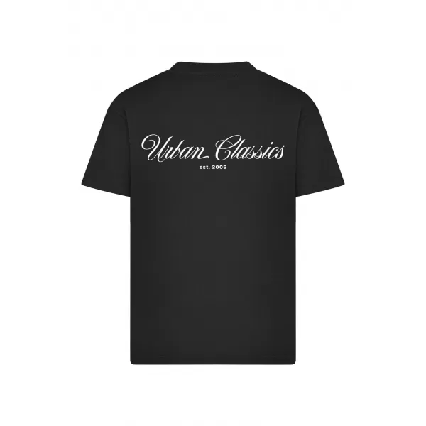  Мъжка тениска URBAN CLASSICS TB8757 ЧЕРЕН 