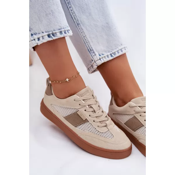  Дамски кецове BIG STAR SHOES TT274759 БЕЖОВО 