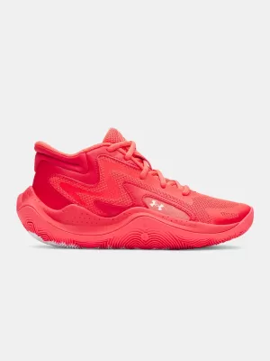 Ботуши UNDER ARMOUR UA GS JET '25 6001587-713 ЧЕРВЕНО