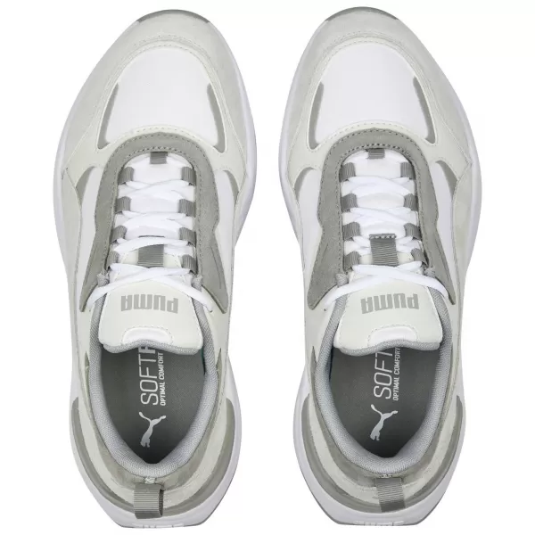  Дамски кецове PUMA CASSIA MIX 391959-02 БЯЛО/СИВО/ПЛОСКО СВЕТЛО СИВО 