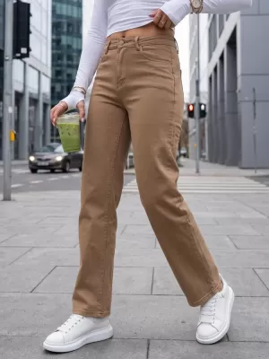 Дамски панталон DSTREET UY3095 КАРАМЕЛ