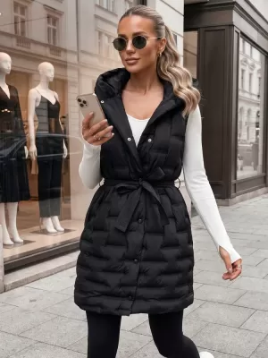 Дамски елек DSTREET TY5903 ЧЕРЕН