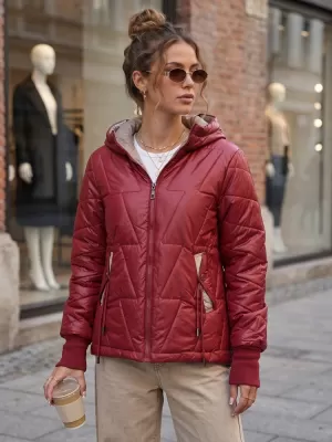 Дамско яке DSTREET TY5785 БОРДО