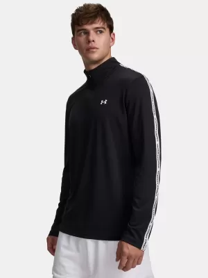 Мъжка тениска UNDER ARMOUR UA TECH TAPING 1/2 ZIP 6012357-001 ЧЕРЕН