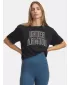 Дамска тениска UNDER ARMOUR RIVAL OS CAMPUS TEE 6007883-001 ЧЕРЕН