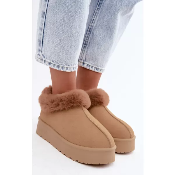  Дамски обувки BIG STAR SHOES UU274202 БЕЖОВО 