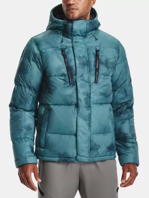 Мъжко яке UNDER ARMOUR UA STORM CGI DOWN PRINTED STORM JKT 1365809-413 СИНЬО