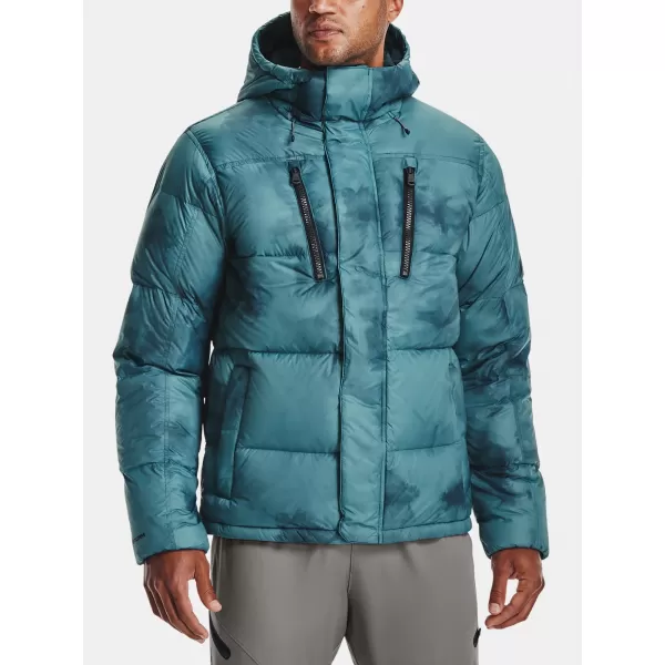  Мъжко яке UNDER ARMOUR UA STORM CGI DOWN PRINTED STORM JKT 1365809-413 СИНЬО 