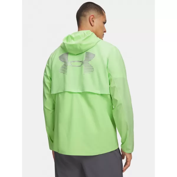  Мъжко яке UNDER ARMOUR VELOCITI PRO STORM JACKET 6005897-712 ЗЕЛЕНО 