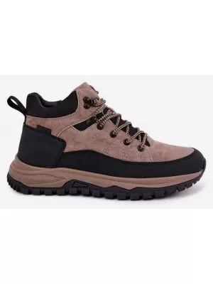 Мъжки зимни боти BIG STAR SHOES UU174247 БЕЖОВО