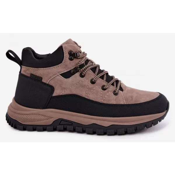  Мъжки зимни боти BIG STAR SHOES UU174247 БЕЖОВО 