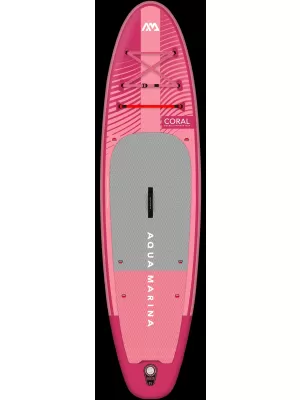 Дъска за гребане AQUA MARINA CORAL 10'2'' МАЛИНА