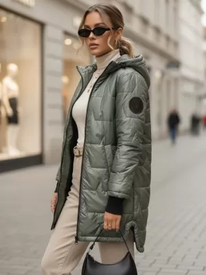 Дамско яке DSTREET TY5789 ЗЕЛЕНО