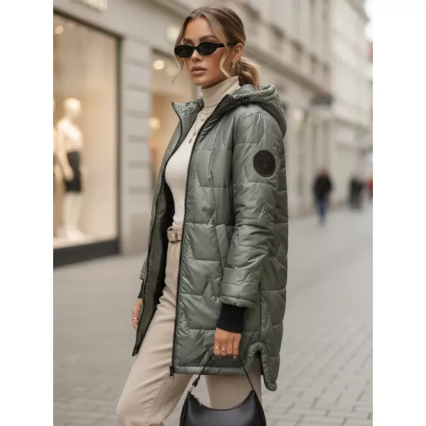  Дамско яке DSTREET TY5789 ЗЕЛЕНО 