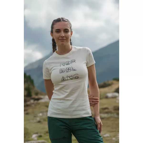  Дамска тениска NORDBLANC RESCUE NBSLT8178 БЯЛО 