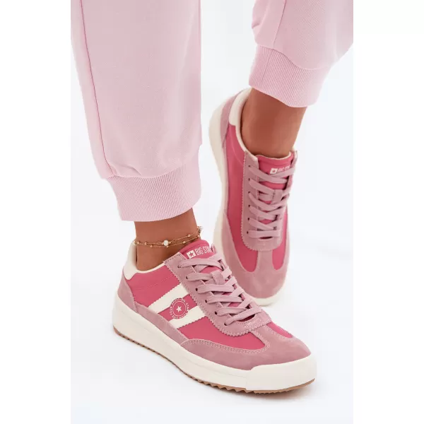  Дамски кецове BIG STAR SHOES TT274160 РОЗОВО 