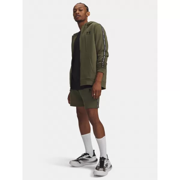  Мъжки шорти UNDER ARMOUR ICON FLEECE SHORT TAPING 1390299-391 ЗЕЛЕНО 