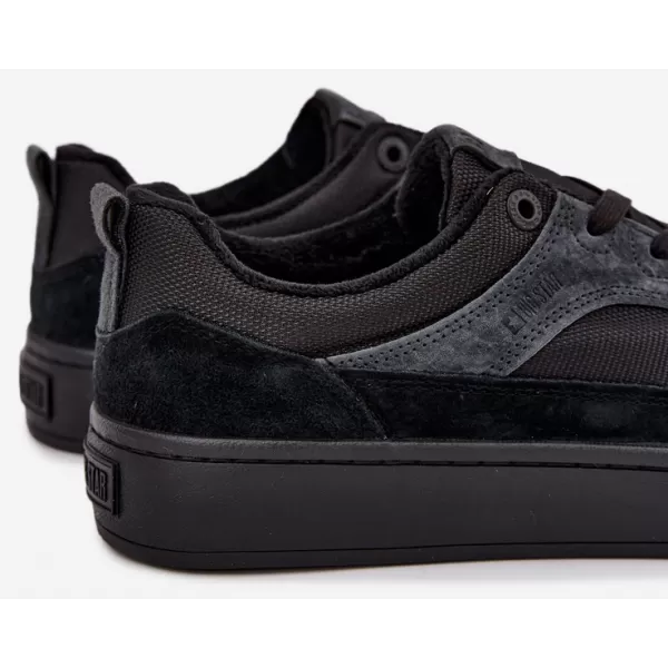  Мъжки кецове BIG STAR SHOES UU174118 ЧЕРЕН 