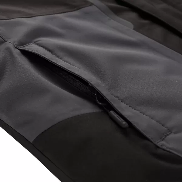  Детско ски яке ALPINE PRO DEARO 3 ЧЕРЕН 