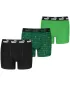 Детски боксерки PUMA ELEMENTS BOYS PRINTED BOXERS 3P 93896703 ЧЕРНО/ЗЕЛЕНО