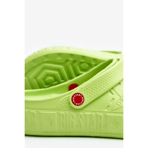  Мъжки чехли BIG STAR SHOES II175005 ЗЕЛЕНО 