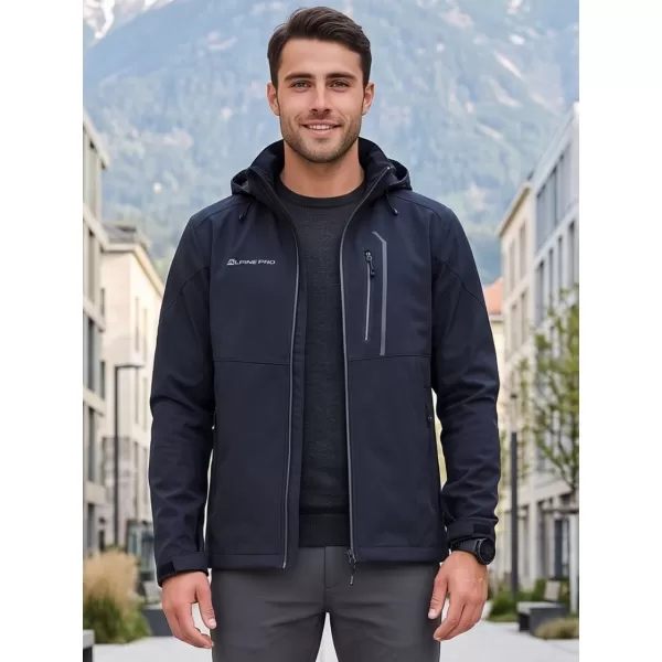  Мъжко софтшел яке ALPINE PRO GEDER НАВИЦИ 