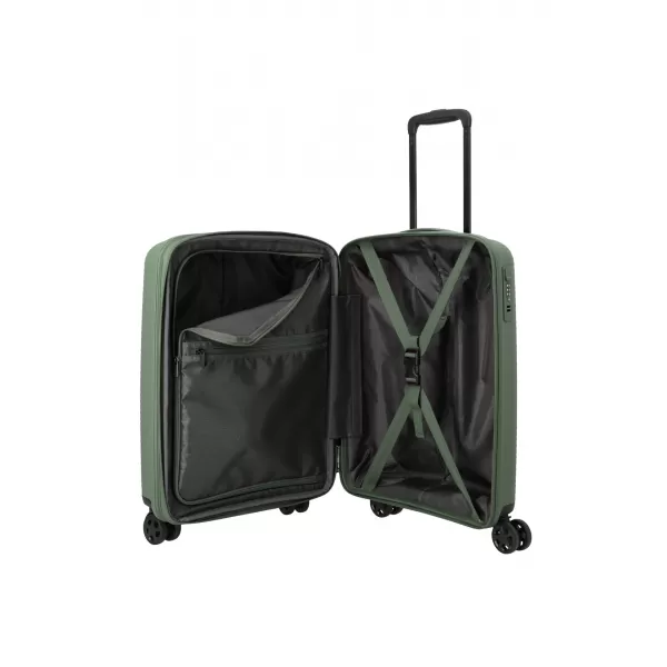  куфар TRAVELITE AIR STRIPE 4W S EXP ЗЕЛЕНО 