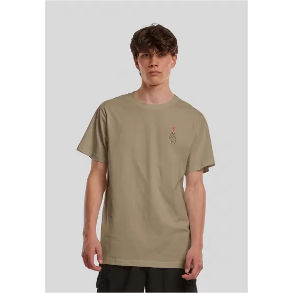  Мъжка тениска URBAN CLASSICS TB8997-00176 МАСЛИНА 