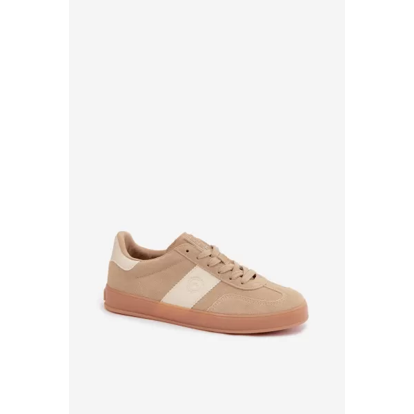  Дамски кецове BIG STAR SHOES UU274009 БЕЖОВО 