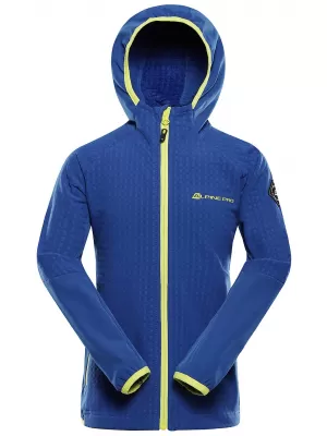 Детски топъл суичър ALPINE PRO HURAMO КЛАСИЧЕСКО СИНЬО