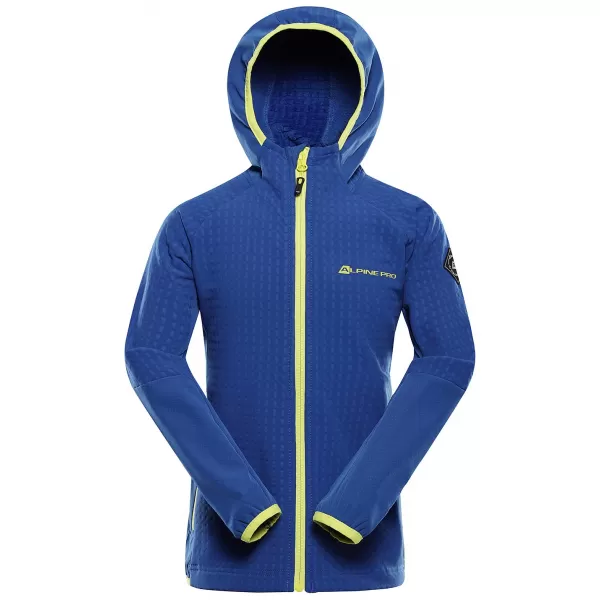 Детски топъл суичър ALPINE PRO HURAMO КЛАСИЧЕСКО СИНЬО 