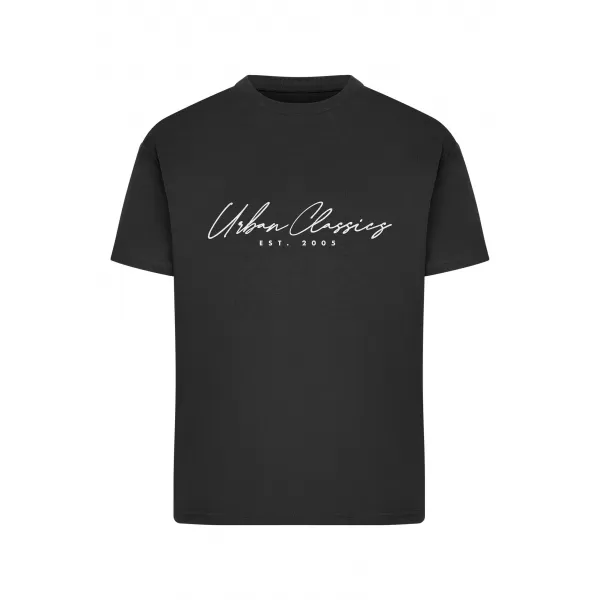  Дамска тениска URBAN CLASSICS TB8752 ЧЕРЕН 