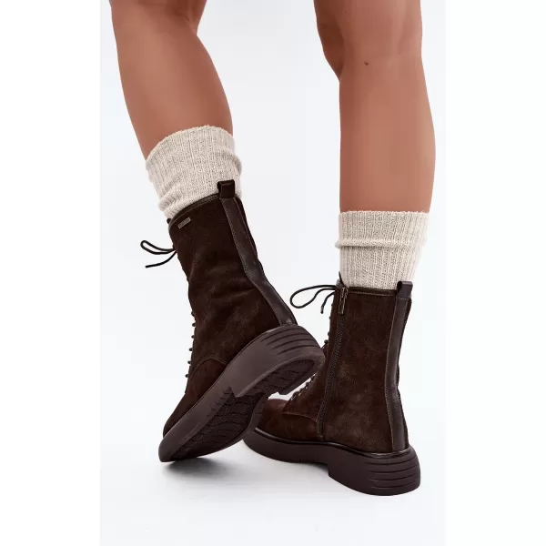  Дамски обувки BIG STAR SHOES UU274612 КАФЯВО/БЕЖОВО 
