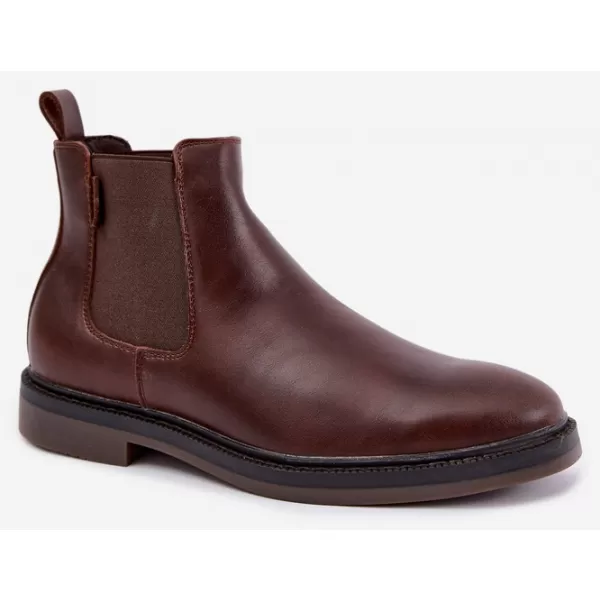  Мъжки обувки BIG STAR SHOES UU174279 КАФЯВИ/БЕЖОВИ СЕНКИ 