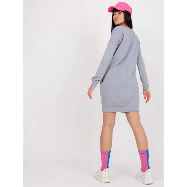  Рокля BASIC FEEL GOOD AP-SK-A-006.73 СИВО 