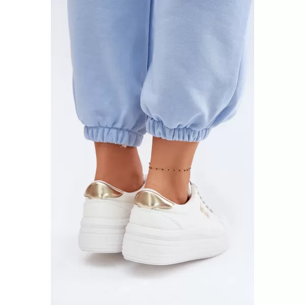  Дамски кецове LEE COOPER LCW-26-44-4478 БЯЛО 
