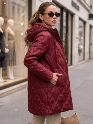 Дамско яке DSTREET TY5771 БОРДО