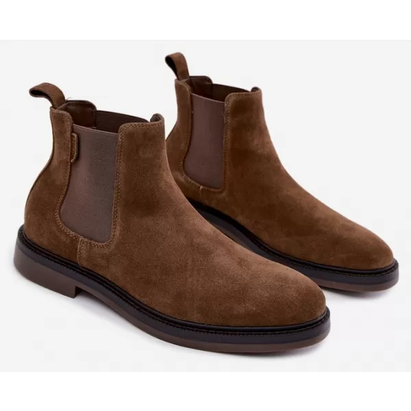  Мъжки обувки BIG STAR SHOES UU174277 КАФЯВИ/БЕЖОВИ СЕНКИ 